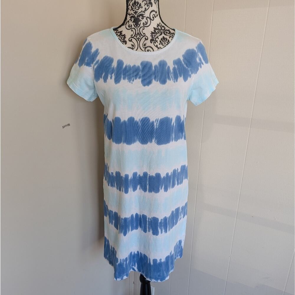 Vineyard Vines Madaket Mini Tie-dye Tee Dress